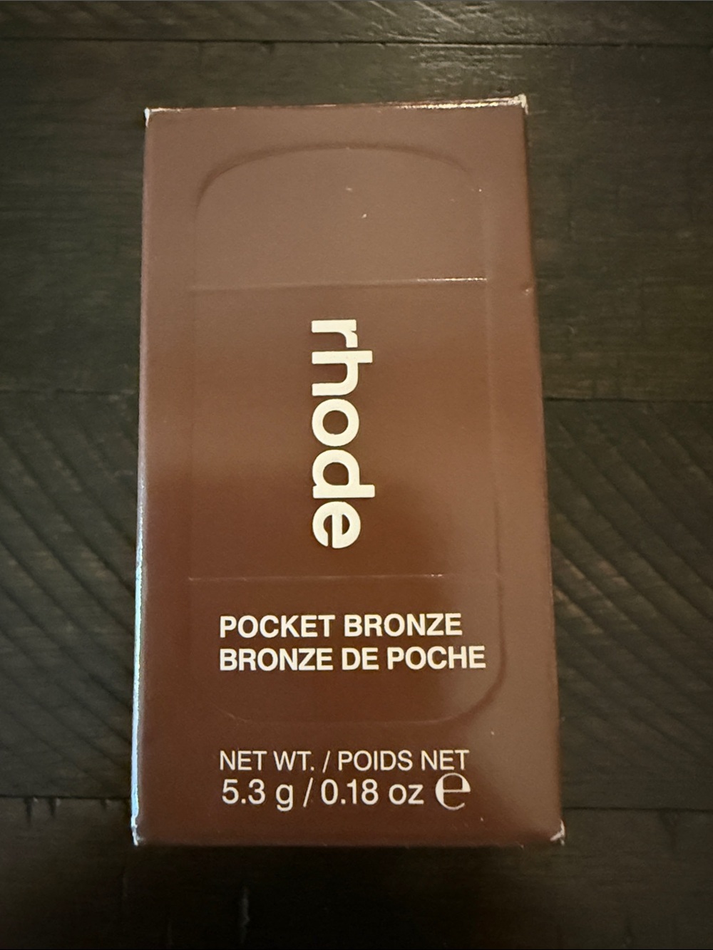 RHODE Pocket Bronze — Bronze Shade Bake